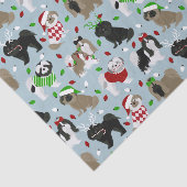 クリスマスシーズー（犬）ズドッグスティッシュペーパー 薄葉紙 (詳細)