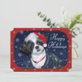 クリスマスシーズー(犬)ズドッグ シーズンカード (スタンド正面)