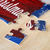 クリスマスシーズー(犬)ズドッグ ジグソーパズル (側面)