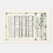 クリスマスシート音楽メロディ | ギフトラップ (正面2)