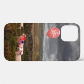クリスマスシープケースメイトiPhoneケース Case-Mate iPhoneケース (裏面 (横))