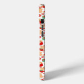 クリスマスシームレスパターンフェスティバルホリデイ Case-Mate iPhoneケース (裏面 / 左)