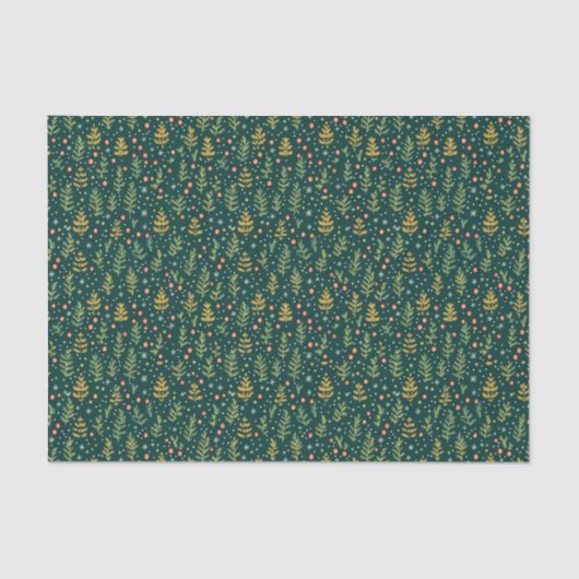 クリスマスシームレスパターン 薄葉紙 (正面)