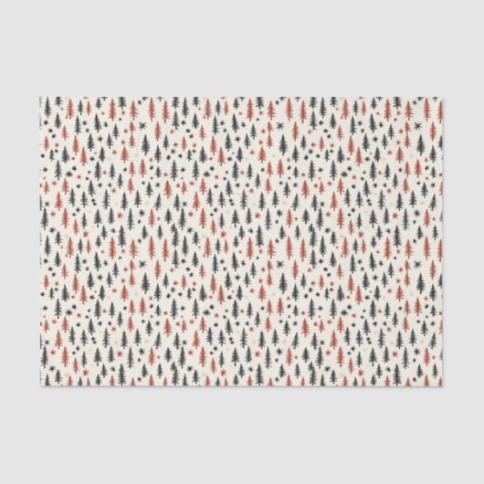 クリスマスシームレスパターン 薄葉紙 (正面)