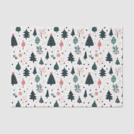 クリスマスシームレスパターン 薄葉紙