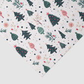 クリスマスシームレスパターン 薄葉紙 (詳細)