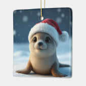 クリスマスシールオーナメント セラミックオーナメント (左)