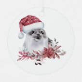 クリスマスシールオーナメント メタルオーナメント (正面)