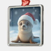 クリスマスシールオーナメント メタルオーナメント (左)
