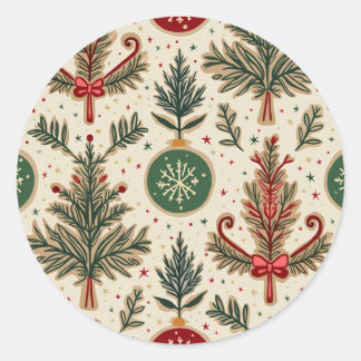 クリスマスシール ラウンドシール