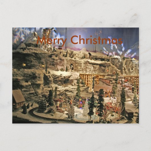 クリスマスシーンのはがき シーズンポストカード (正面)