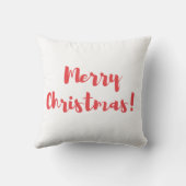 クリスマスシーンの楽しい枕 クッション (裏面)