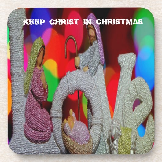 クリスマスシーンを愛する出生の本質 コースター (正面)