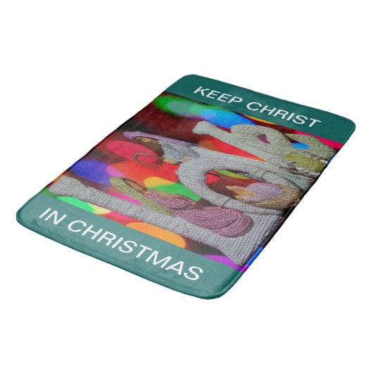 クリスマスシーンを愛する出生の本質 バスマット (アングル)