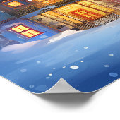 クリスマスシーンアートポスター ポスター (角)