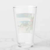 クリスマスシーンホリー雪の冬 タンブラーグラス (裏面)