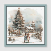 クリスマスシーン磁気カード (正面)