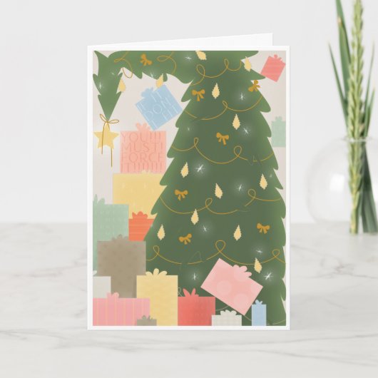 クリスマスシーン カード (正面)