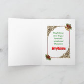 クリスマスシーン カード (内部)