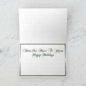 クリスマスシーン シーズンカード (内部)