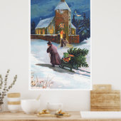 クリスマスシーン ポスター (キッチン)