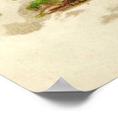 クリスマスシーン（ヤード記号） ポスター (角)