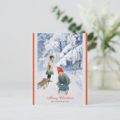 クリスマスジェニーニストロームCC0928 ポストカード (スタンド正面)