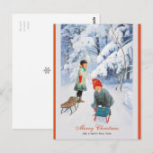 クリスマスジェニーニストロームCC0928 ポストカード (正面/裏面)