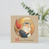 クリスマスジェニーニュストレムトムテ&ルシアCC1187 シーズンカード (スタンド正面)