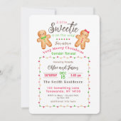 クリスマスジェンダーが招待を明らかにする 招待状 (正面)