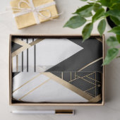 クリスマスジオメトリック形状ティッシュペーパー 薄葉紙 (ギフト)