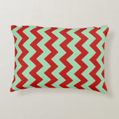 クリスマスジグザグ アクセントクッション (裏面)