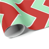 クリスマスジグザグ ラッピングペーパー (ロールコーナー)