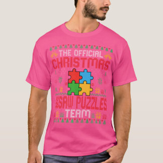 クリスマスジグソーパズルチーム - ジグソーパズル好き Tシャツ