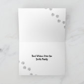 クリスマスジャイアント/スタンダード/ミニチュアシュナウザー シーズンカード (内部)