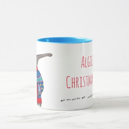 クリスマスジャンパーマグのアンテーター マグカップ (中央)