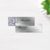 クリスマスジュエリーゼブラプライスラベルシルバースパークル (デスク)