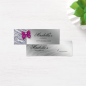 クリスマスジュエリーゼブラ価格ラベルピンクシルバースパークル (デスク)