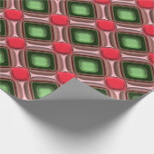 クリスマスジュエルラッピング紙 ラッピングペーパー (角)