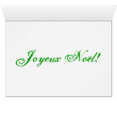 クリスマスジュヌクノールグリーンクリスマススターI (内部横(下))