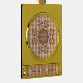 クリスマスジュビリーバナーオーナメント ゴールドプレートバナーオーナメント (右)