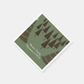 クリスマスジョイエレガントホリデースタイル スタンダードカクテルナプキン (角)