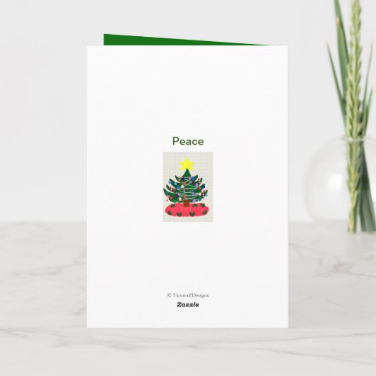 クリスマスジョイエンジェルツリーライト シーズンカード (裏面)