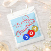 クリスマスジョイオーナメント フェイバーバッグ (クリップ留めされた状態)