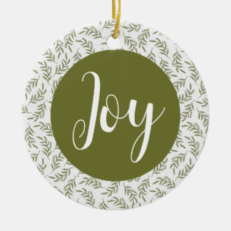 クリスマスジョイカスタムズファミリーフォトホリデー セラミックオーナメント