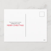 クリスマスジョイカスタムズ写真 シーズンポストカード (裏面)