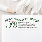 クリスマスジョイガーランド ラベル (インサイチュ)