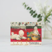 クリスマスジョイス – ヴィンテージビクトリオンクリスマス シーズンポストカード (スタンド正面)