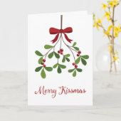 クリスマスジョイズザワールドウォーターカラータイポグラフィ カード (黄色い花)