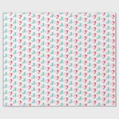 クリスマスジョイタイポグラフィ ラッピングペーパー (フラット)